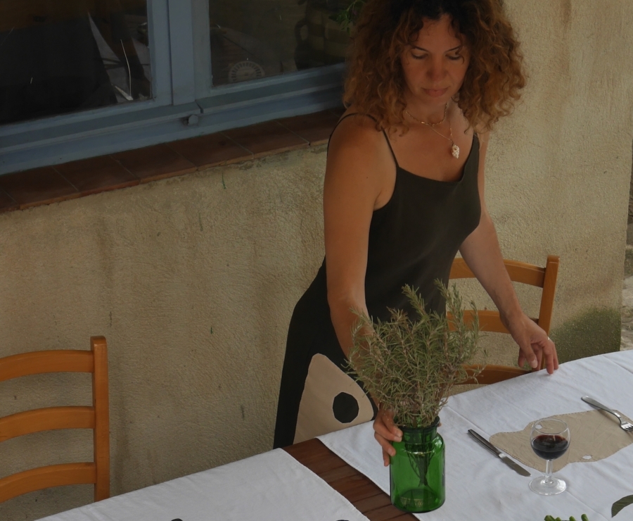 « On dirait le sud » Chez… Aurélie BENOIT, artiste design textile, créatrice de Collectà.
